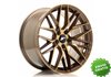 Llanta exclusiva Jr Wheels Jr28 19x9.5 Et35 5x120 Platinum Bronze