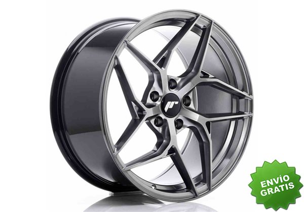 Llanta exclusiva Jr Wheels Jr35 19x9.5 Et45 5x112 Hyper Black
