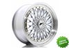 Llanta exclusiva Jr Wheels Jr9 19x8.5 Et35 Blank Silver W Machined Li P