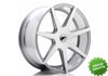 Llanta exclusiva Jr Wheels Jr20 19x8.5 Et35-40 Blank Silver Machined