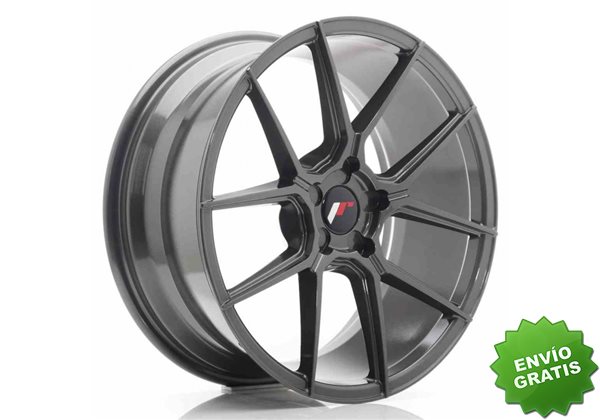 Llanta exclusiva Jr Wheels Jr30 19x8.5 Et35-42 5h Blank Hyper Gray