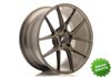 Llanta exclusiva Jr Wheels Jr30 19x8.5 Et35-42 5h Blank Matt Bronze