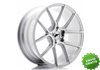 Llanta exclusiva Jr Wheels Jr30 19x8.5 Et35-42 5h Blank Silver Machin Ed Face