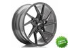 Llanta exclusiva Jr Wheels Jr33 19x8.5 Et35-48 5h Blank Hyper Gray