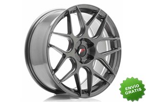 Llanta exclusiva Jr Wheels Jr18 19x8.5 Et25-42 5h Blank Hyper Gray