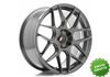 Llanta exclusiva Jr Wheels Jr18 19x8.5 Et25-42 5h Blank Hyper Gray