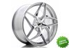 Llanta exclusiva Jr Wheels Jr35 19x8.5 Et20-45 5h Blank Silver Machin Ed Face