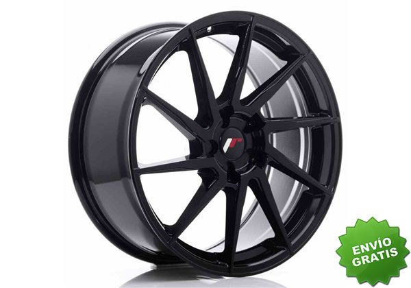 Llanta exclusiva Jr Wheels Jr36 19x8.5 Et20-50 5h Blank Gloss Black