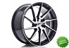Llanta exclusiva Jr Wheels Jr36 19x8.5 Et20-50 5h Blank Gloss Black%2 0machined Face