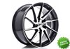 Llanta exclusiva Jr Wheels Jr36 19x8.5 Et20-50 5h Blank Gloss Black%2 0machined Face