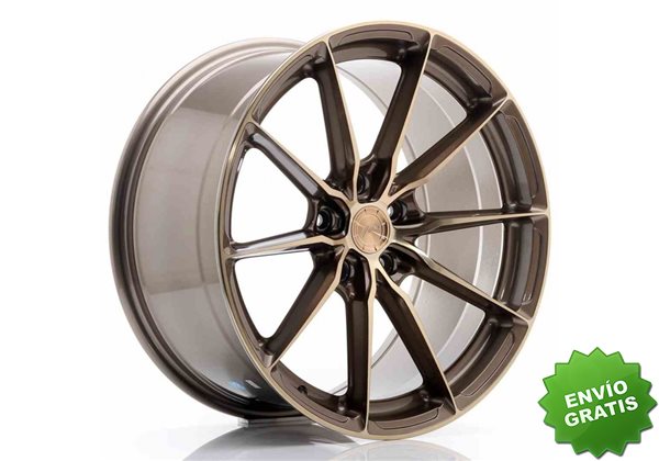 Llanta exclusiva Jr Wheels Jr37 19x9.5 Et40 5x120 Platinum Bronze