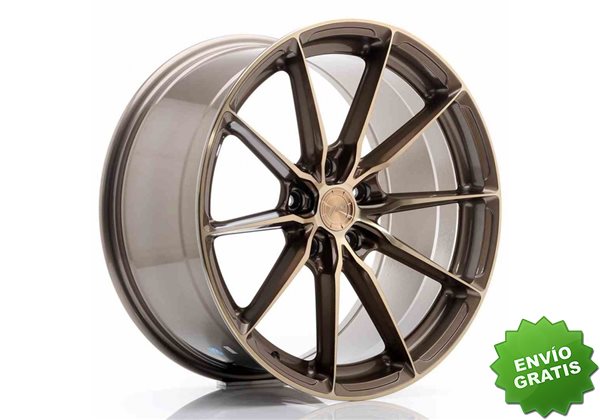Llanta exclusiva Jr Wheels Jr37 19x9.5 Et45 5x112 Platinum Bronze
