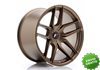 Llanta exclusiva Jr Wheels Jr25 19x11 Et40 5h Blank Bronze