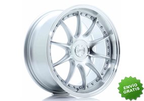 Llanta exclusiva Jr Wheels Jr41 18x8.5 Et35 5h Blank Silver Machined% 20face