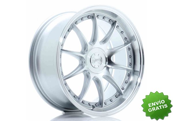 Llanta exclusiva Jr Wheels Jr41 18x8.5 Et35 5h Blank Silver Machined% 20face