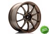 Llanta exclusiva Jr Wheels Jr5 19x8.5 Et43 5h Blank Dark Anodized B Ronze