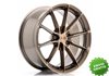 Llanta exclusiva Jr Wheels Jr37 19x8.5 Et35-45 5h Blank Platinum Bron Ze