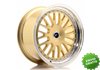 Llanta exclusiva Jr Wheels Jr10 19x9.5 Et20-35 Blank Gold W Machined  Lip