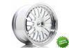 Llanta exclusiva Jr Wheels Jr10 19x9.5 Et20-35 Blank Silver Machined  Face
