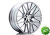 Llanta exclusiva Jr Wheels Jr38 19x8.5 Et20-45 5h Blank Silver Machin Ed Face