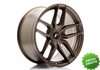 Llanta exclusiva Jr Wheels Jr25 19x9.5 Et20-40 5h Blank Bronze