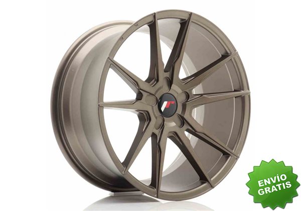 Llanta exclusiva Jr Wheels Jr21 19x9.5 Et20-40 5h Blank Matt Bronze