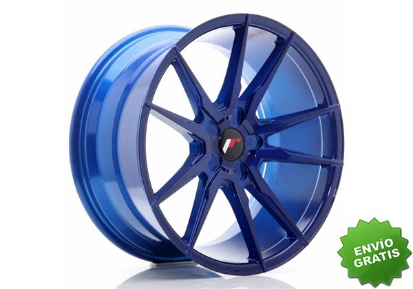 Llanta exclusiva Jr Wheels Jr21 19x9.5 Et20-40 5h Blank Platinum Blue