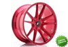 Llanta exclusiva Jr Wheels Jr21 19x9.5 Et20-40 5h Blank Platinum Red