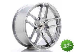 Llanta exclusiva Jr Wheels Jr25 19x9.5 Et20-40 5h Blank Silver Machin Ed Face