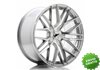 Llanta exclusiva Jr Wheels Jr28 19x9.5 Et20-40 5h Blank Silver Machin Ed Face