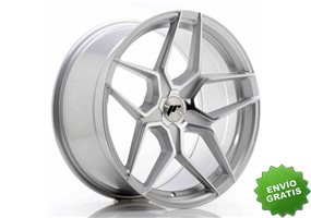 Llanta exclusiva Jr Wheels Jr34 19x9.5 Et20-40 5h Blank Silver Machin Ed Face