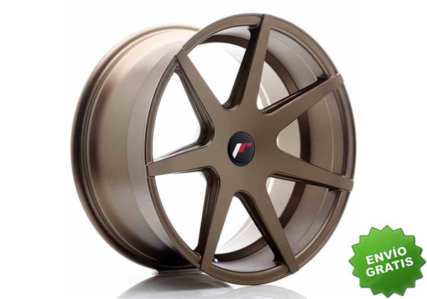 Llanta exclusiva Jr Wheels Jr20 19x9.5 Et20-40 Blank Matt Bronze