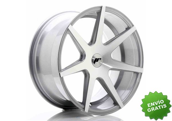 Llanta exclusiva Jr Wheels Jr20 19x9.5 Et20-40 Blank Silver Machined