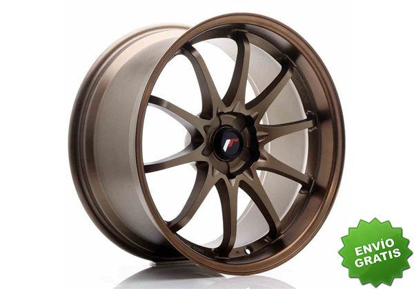 Llanta exclusiva Jr Wheels Jr5 19x9.5 Et12-36 5h Blank Dark Anodized% 20bronze
