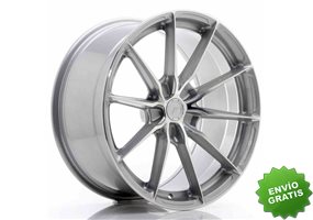 Llanta exclusiva Jr Wheels Jr37 19x9.5 Et20-45 5h Blank Silver Machin Ed Face