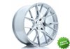 Llanta exclusiva Jr Wheels Jr42 19x9.5 Et40 5x120 Silver Machined Fac E