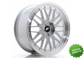 Llanta exclusiva Jr Wheels Jr23 20x9 Et35 5x112 Hyper Silver W Machin Ed Lip
