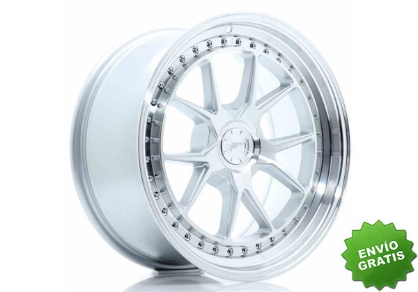 Llanta exclusiva Jr Wheels Jr39 18x8.5 Et35 5h Blank Silver Machined% 20face