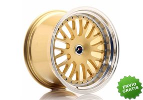 Llanta exclusiva Jr Wheels Jr10 19x11 Et15-30 Blank Gold W Machined L Ip