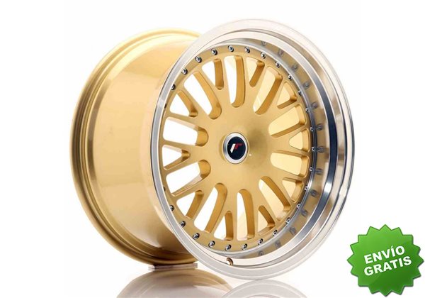 Llanta exclusiva Jr Wheels Jr10 19x11 Et15-30 Blank Gold W Machined L Ip