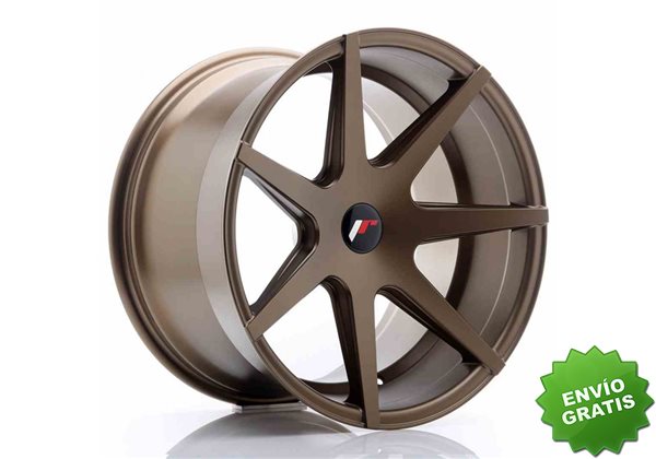 Llanta exclusiva Jr Wheels Jr20 19x11 Et25-40 5h Blank Matt Bronze