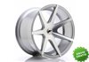 Llanta exclusiva Jr Wheels Jr20 19x11 Et25-40 5h Blank Silver Machine D