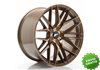 Llanta exclusiva Jr Wheels Jr28 19x10.5 Et20-40 5h Blank Platinum Bro Nze