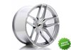 Llanta exclusiva Jr Wheels Jr25 19x11 Et20-40 5h Blank Silver Machine D Face