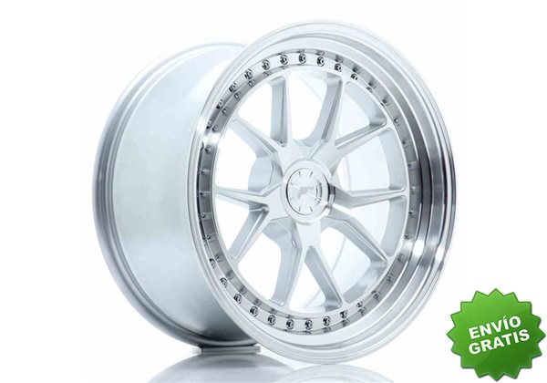 Llanta exclusiva Jr Wheels Jr39 18x9.5 Et15-35 5h Blank Silver Machin Ed Face