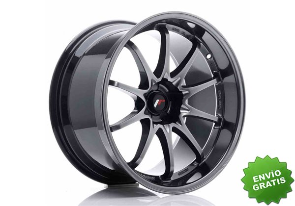 Llanta exclusiva Jr Wheels Jr5 19x10.5 Et12 5h Blank Hyper Black