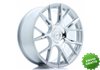 Llanta exclusiva Jr Wheels Jr42 19x8.5 Et25-45 5h Blank Silver Machin Ed Face