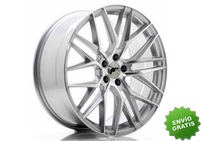 Llanta exclusiva Jr Wheels Jr28 20x8.5 Et35 5x120 Silver Machined Fac E