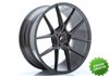 Llanta exclusiva Jr Wheels Jr30 20x8.5 Et35 5x120 Hyper Gray