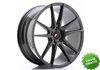 Llanta exclusiva Jr Wheels Jr21 20x8.5 Et35 5x120 Hyper Gray